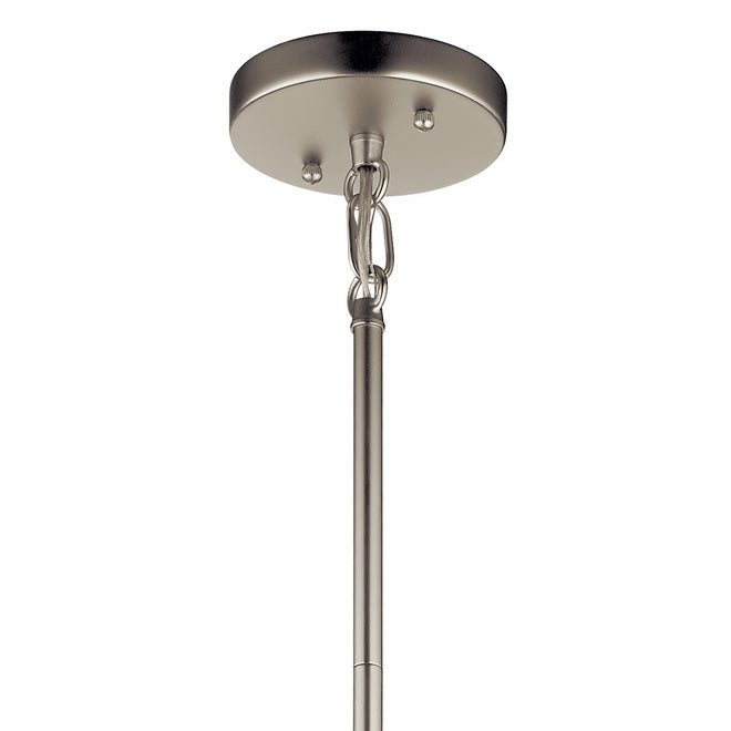 Birkleigh 12 in. Pendant Light Nickel Finish - Bees Lighting