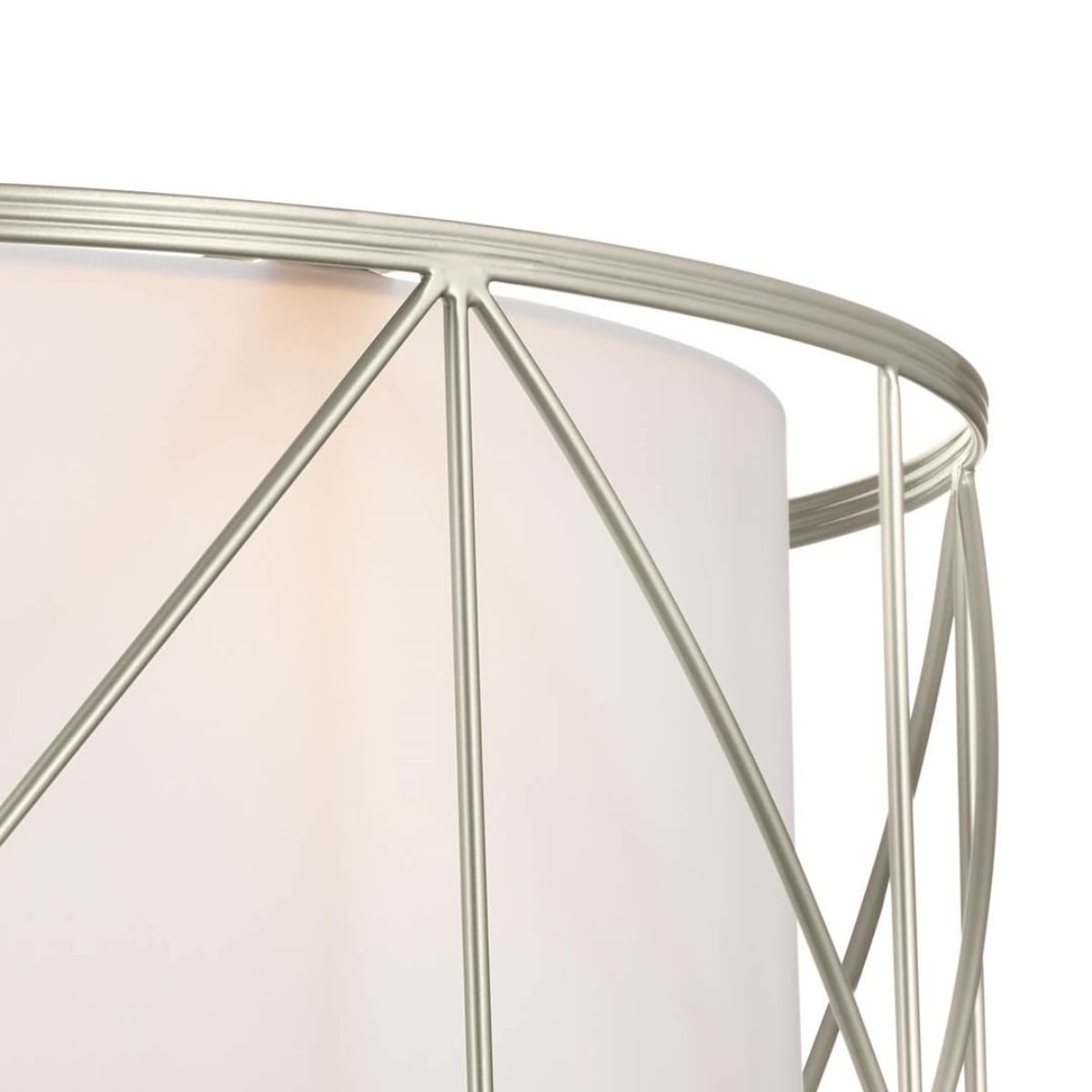 Birkleigh 18 in. 3 Lights Convertible Pendant/Semi Flush Mount Light Satin Nickel finish - Bees Lighting