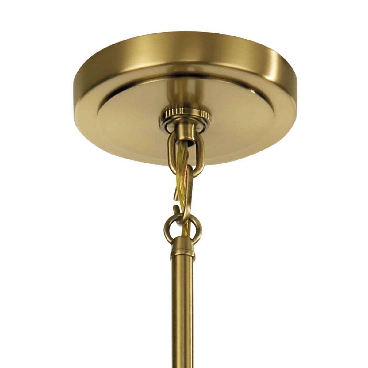 Eastmont 8 in. Mini Pendant Light Brushed Brass finish - Bees Lighting