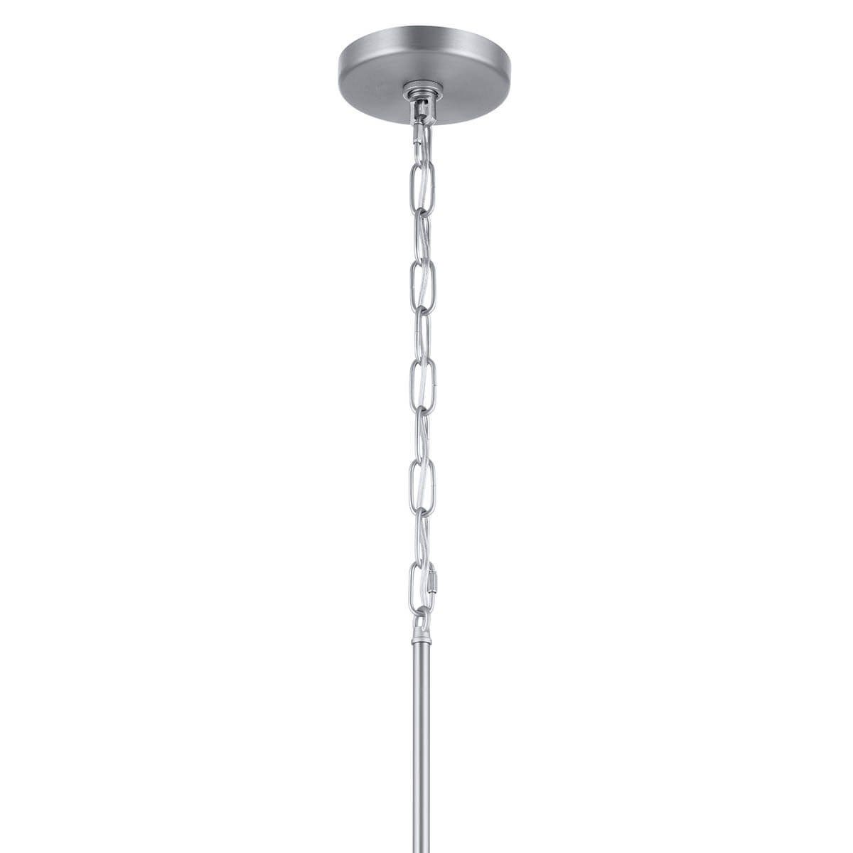 Stamos 18 in. 3 Lights Chandelier Brushed Nickel finish - Bees Lighting