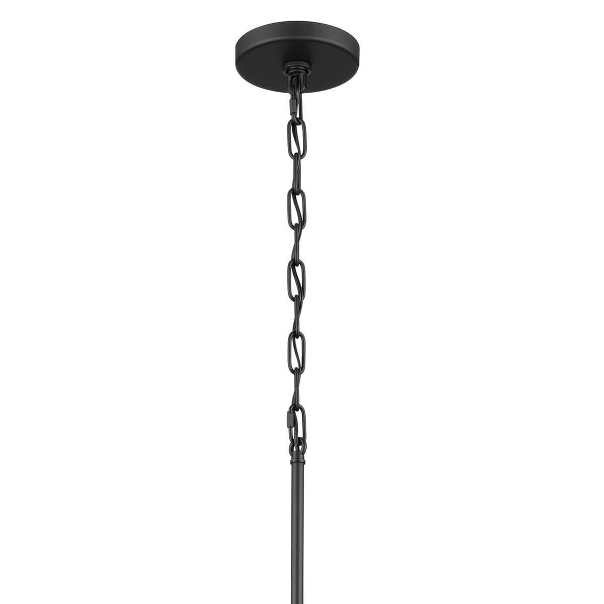 Stamos 24 in. 5 Lights Chandelier Black finish - Bees Lighting