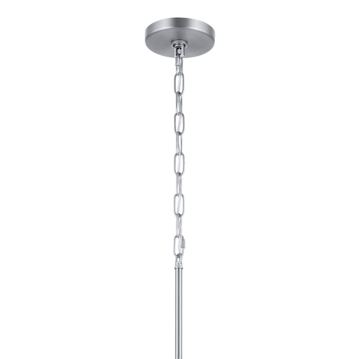 Erma 18 in. 3 Lights Chandelier Brushed Nickel finish - Bees Lighting