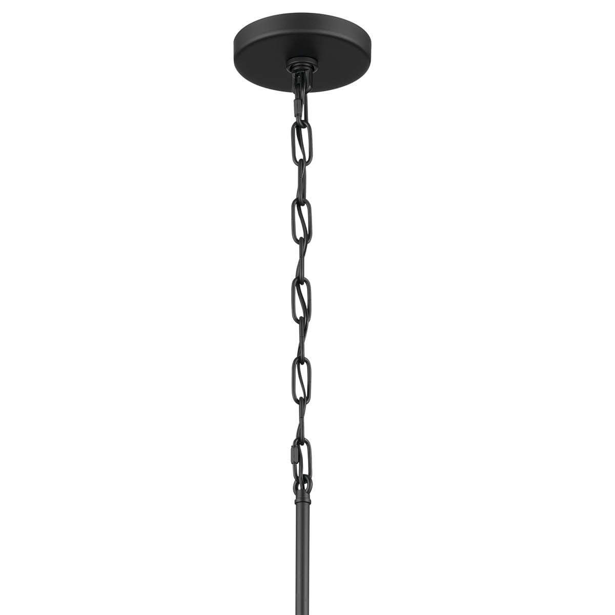 Erma 24 in. 5 Lights Chandelier Black finish - Bees Lighting