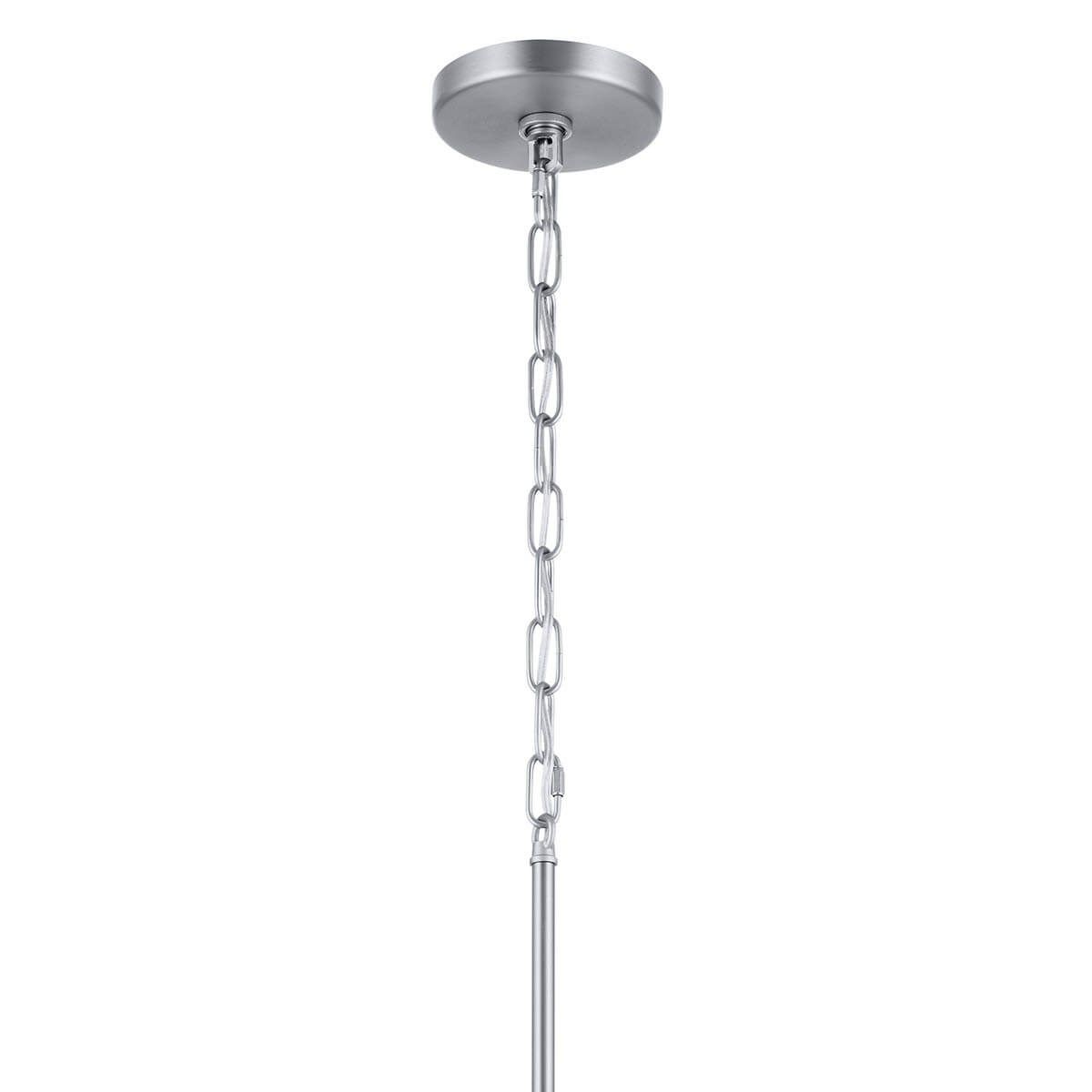 Erma 24 in. 5 Lights Chandelier Brushed Nickel finish - Bees Lighting