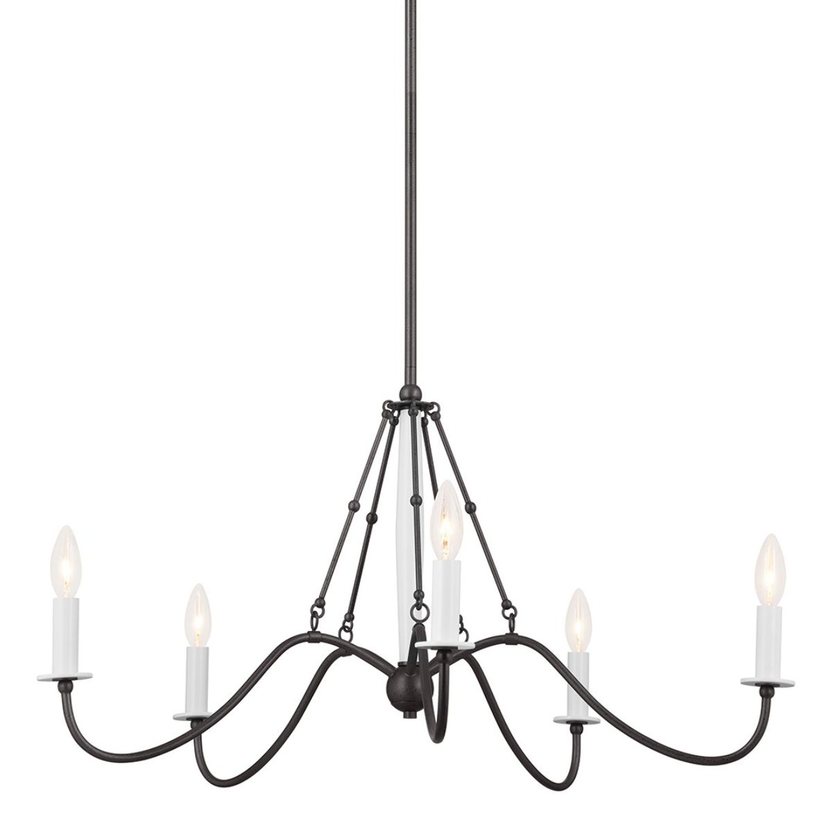 Freesia 1-Tier Chandelier - Bees Lighting