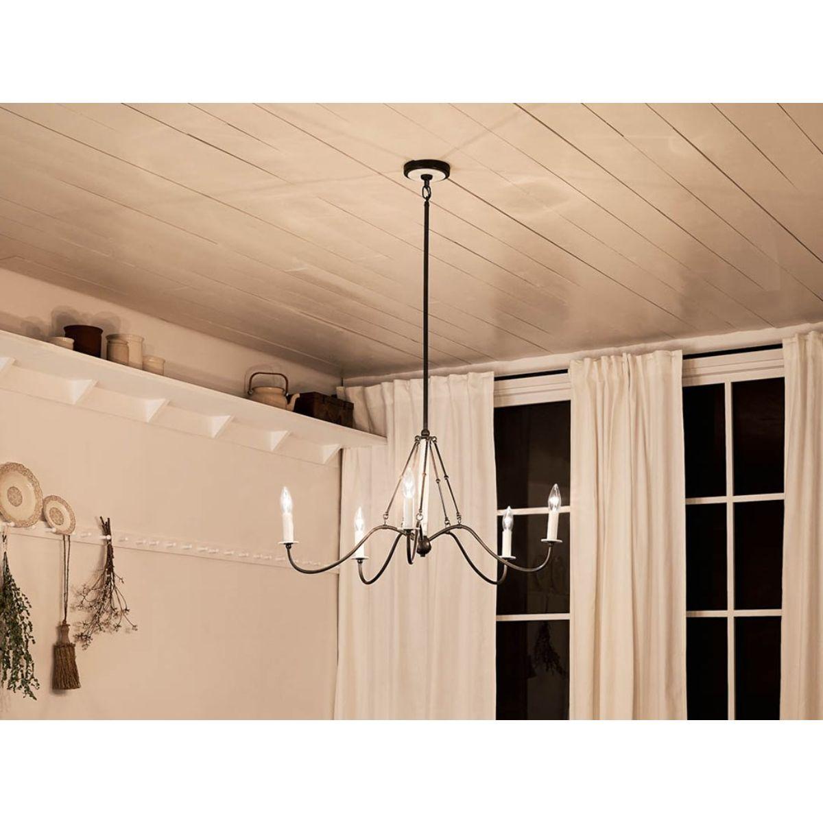 Freesia 1-Tier Chandelier - Bees Lighting