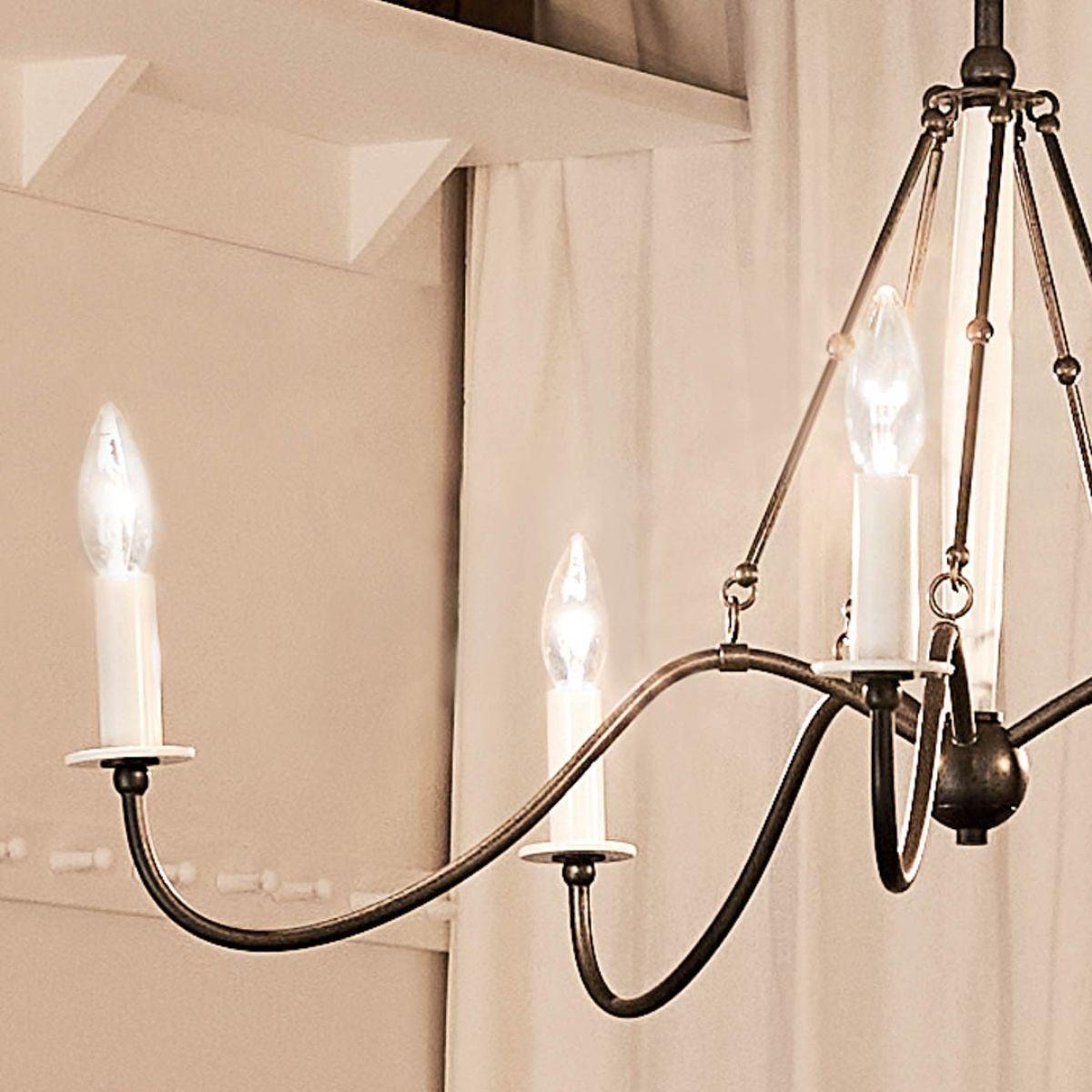 Freesia 1-Tier Chandelier - Bees Lighting