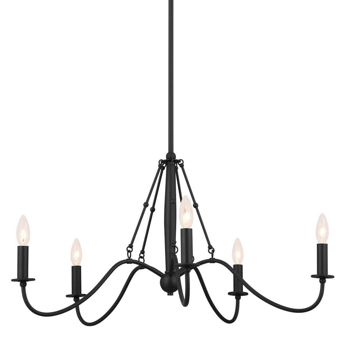 Freesia 1-Tier Chandelier - Bees Lighting