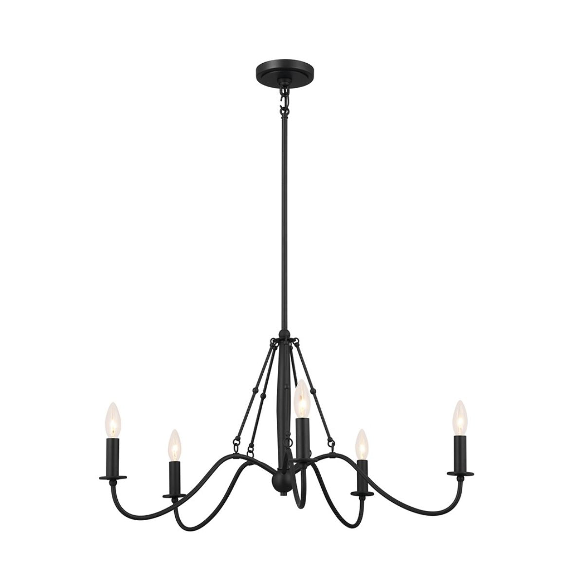 Freesia 1-Tier Chandelier - Bees Lighting