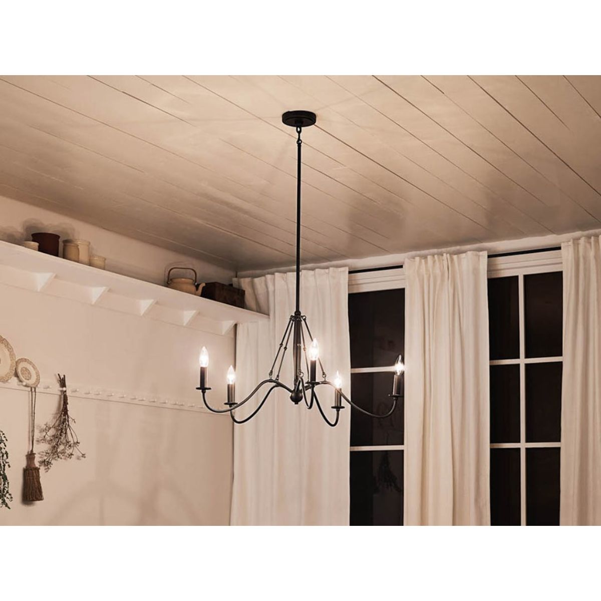 Freesia 1-Tier Chandelier - Bees Lighting