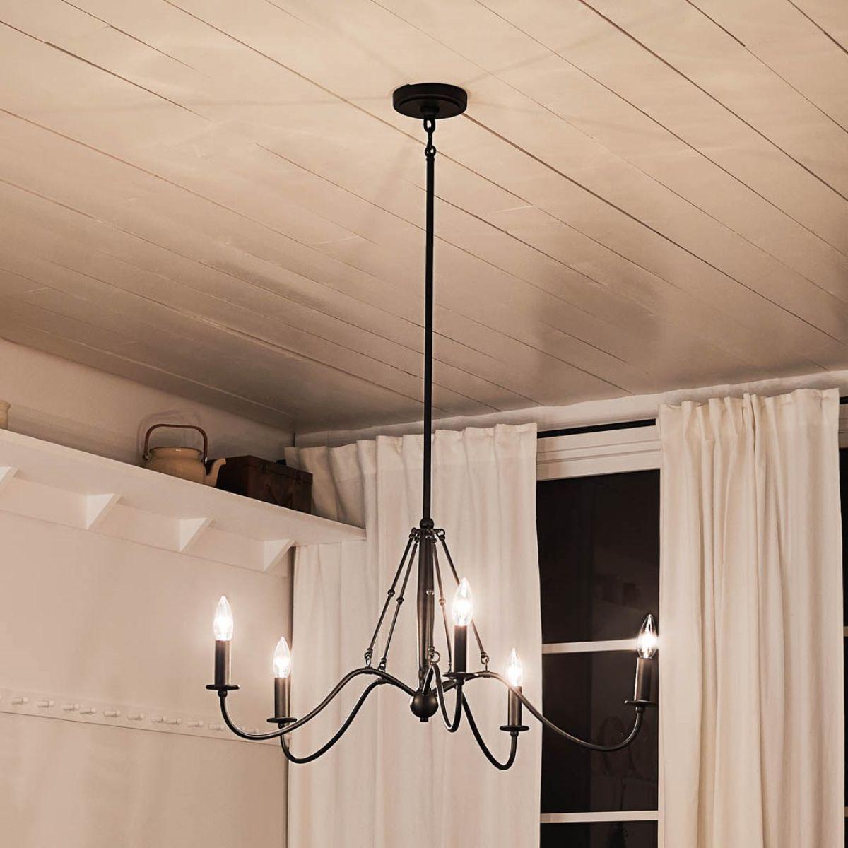 Freesia 1-Tier Chandelier - Bees Lighting