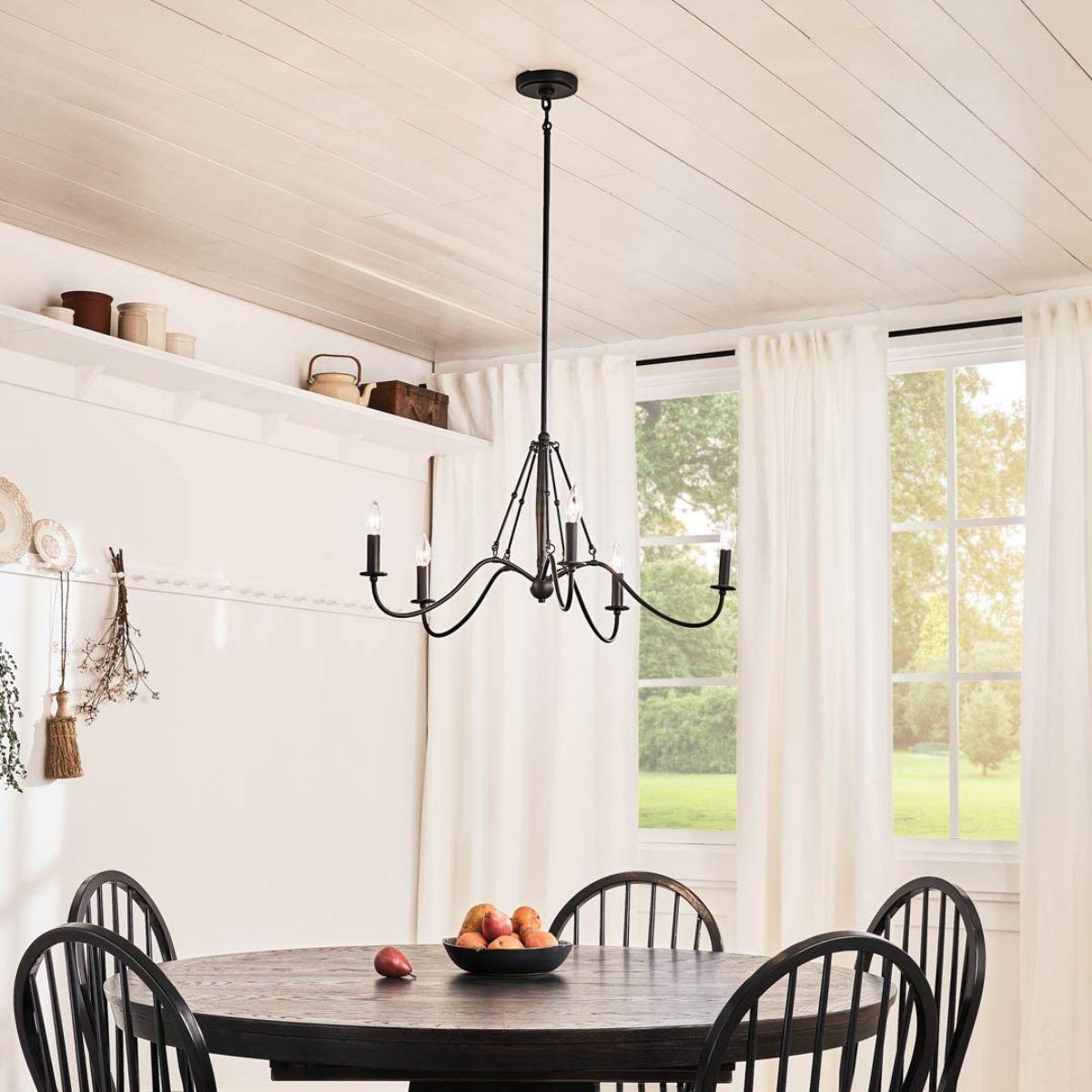 Freesia 1-Tier Chandelier - Bees Lighting