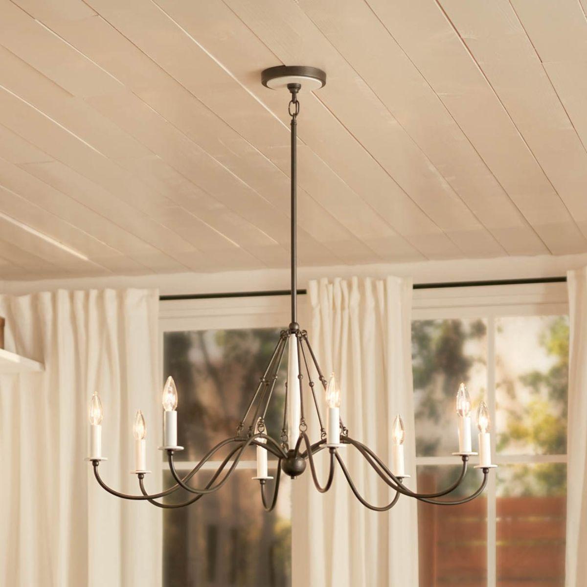Freesia 1-Tier Chandelier - Bees Lighting