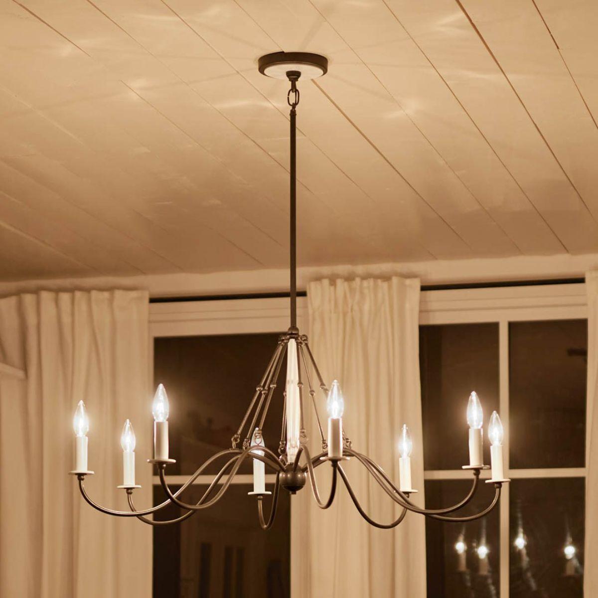 Freesia 1-Tier Chandelier - Bees Lighting