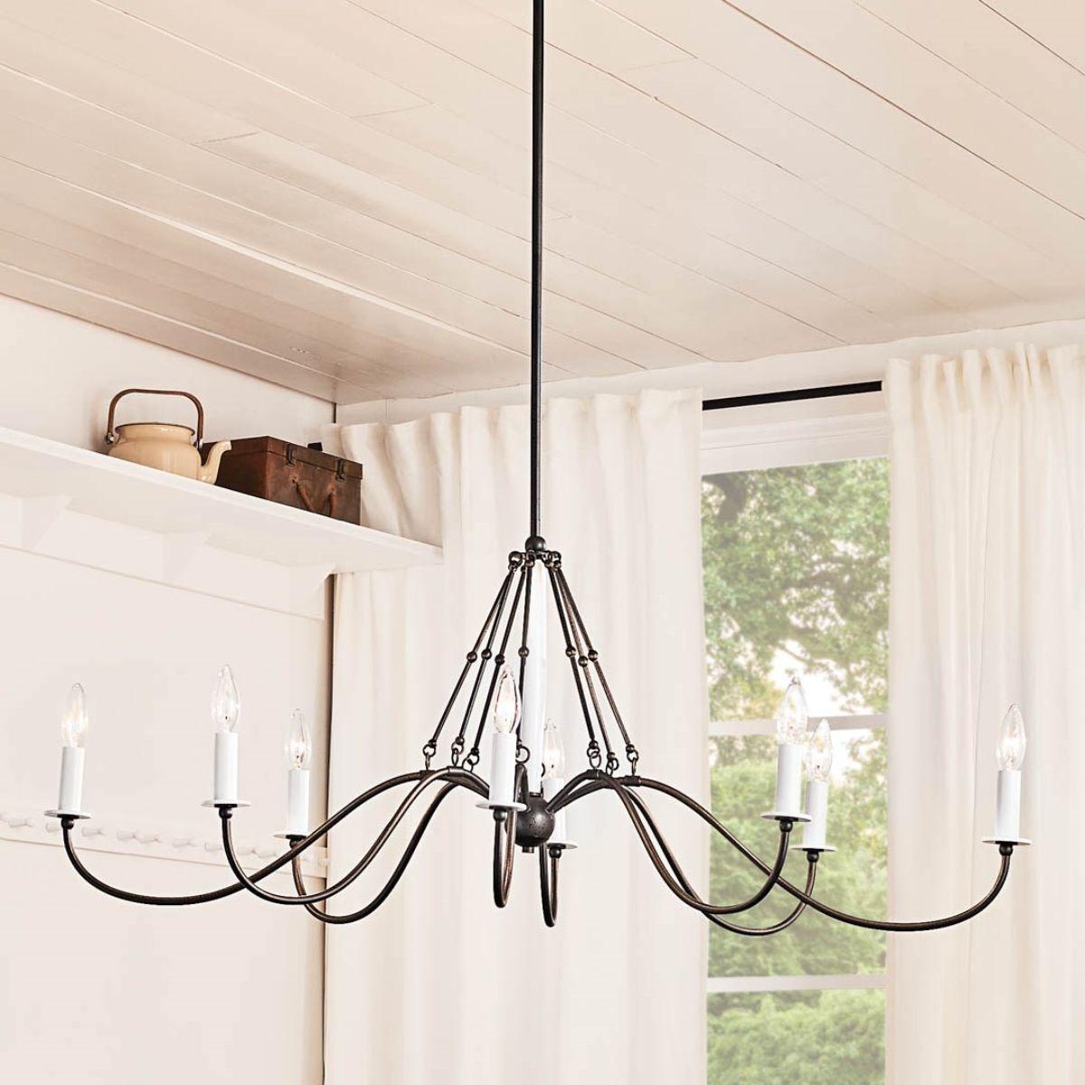Freesia 1-Tier Chandelier - Bees Lighting