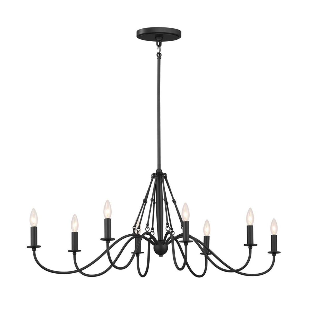 Freesia 1-Tier Chandelier - Bees Lighting