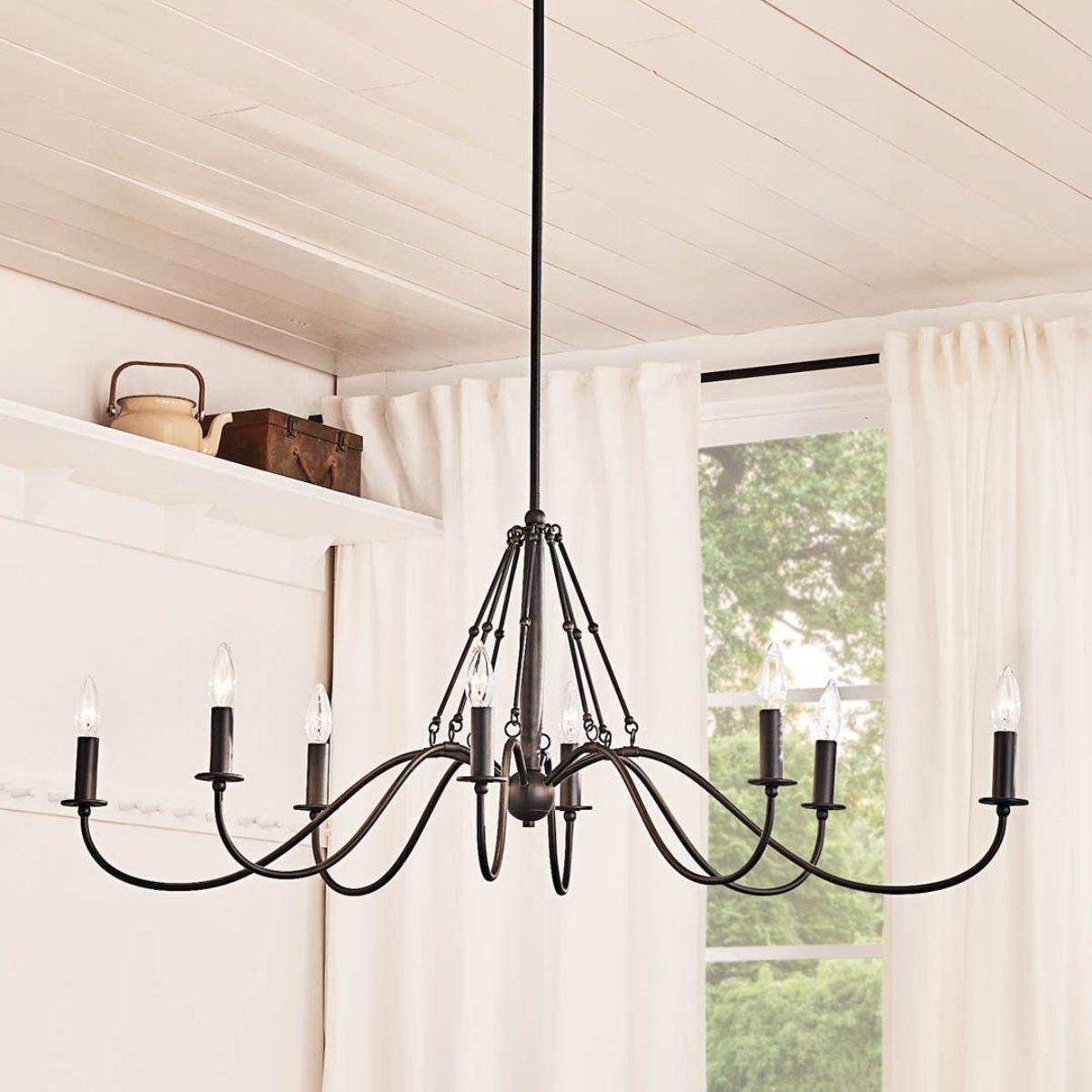 Freesia 1-Tier Chandelier - Bees Lighting