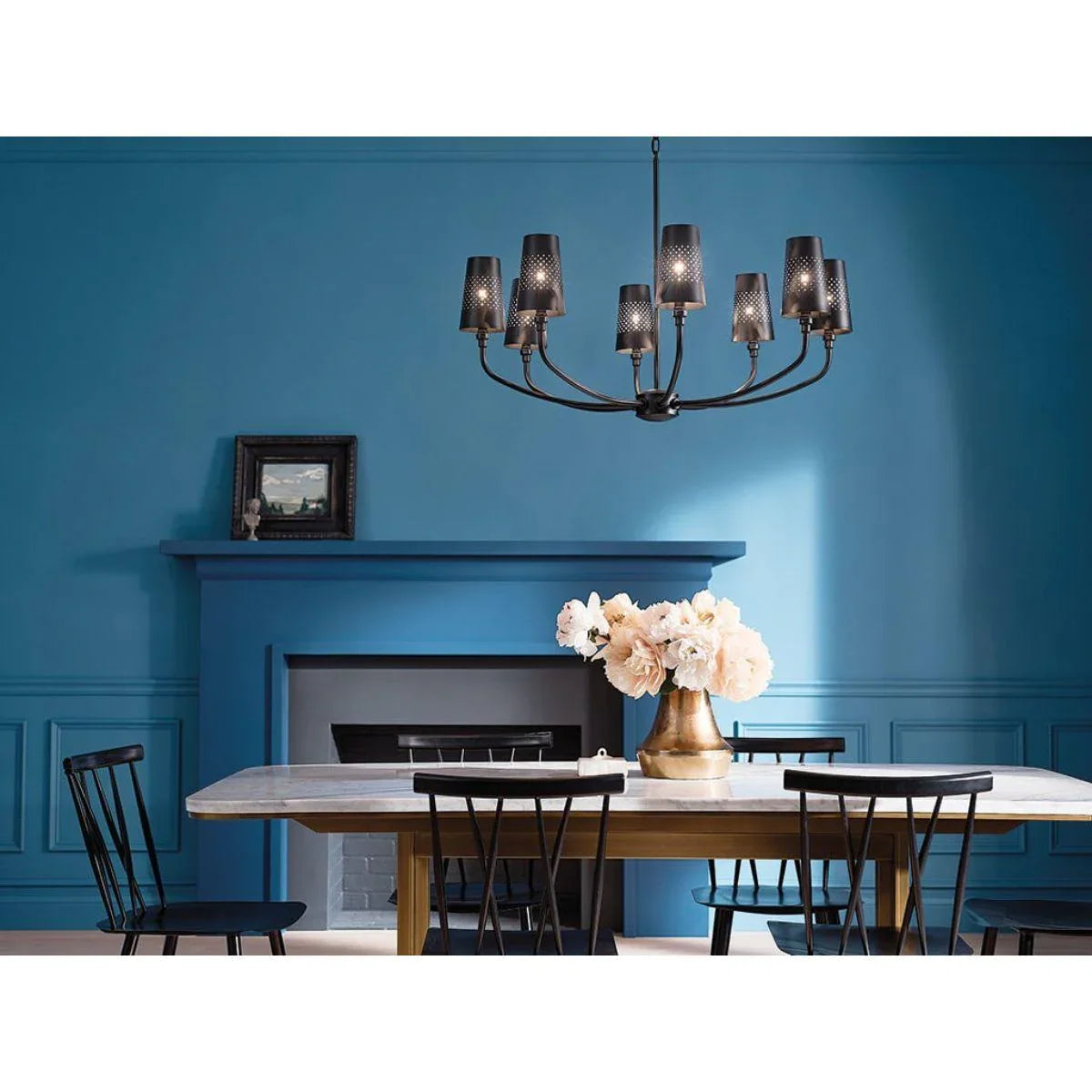 Adeena 1-Tier Chandelier - Bees Lighting