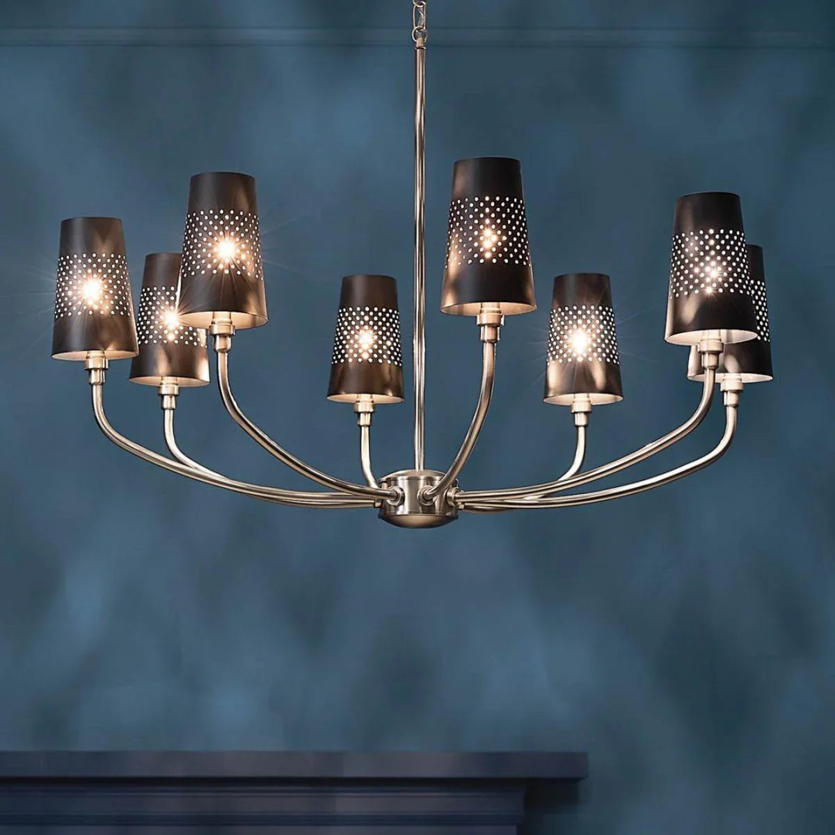 Adeena 1-Tier Chandelier - Bees Lighting