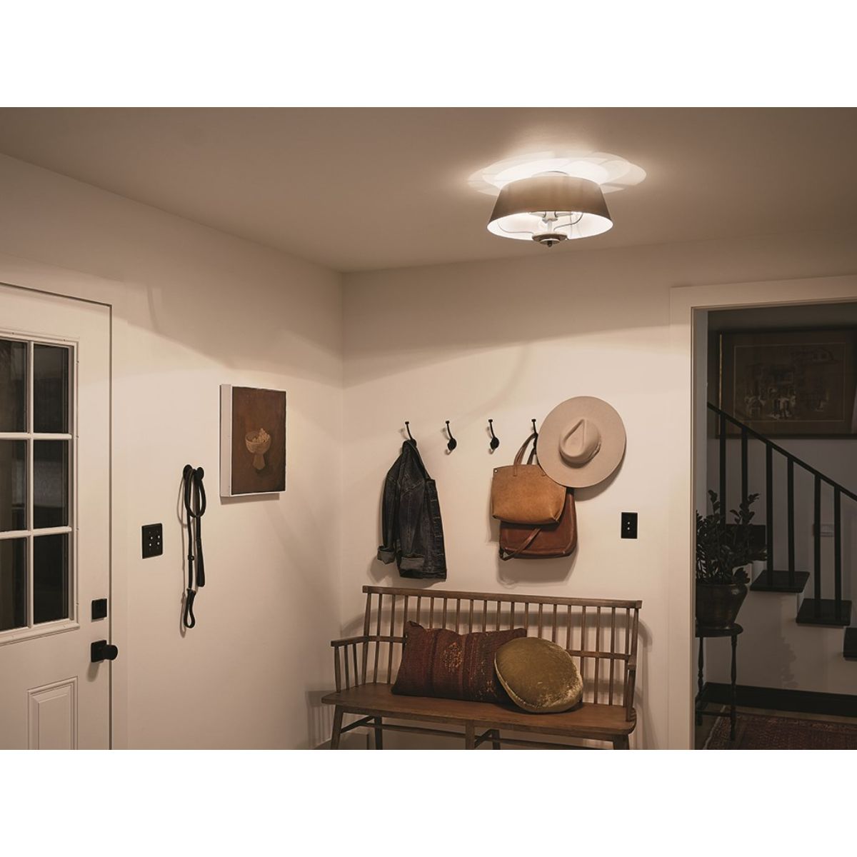 Luella 16 in. 3 Lights Convertible Pendant/Semi Flush Mount Light Brushed Brass finish - Bees Lighting