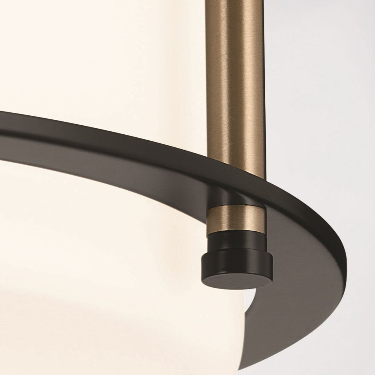 Brit 12 in. 2 Lights Flush Mount Light Black Finish - Bees Lighting