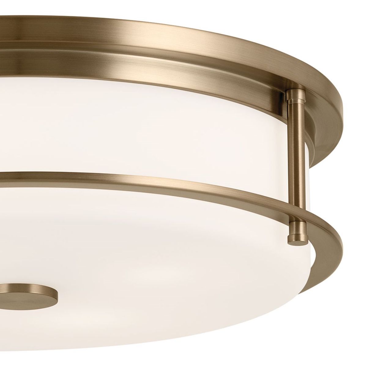 Brit 18 in. 4 Lights Flush Mount Light Champagne Bronze Finish - Bees Lighting