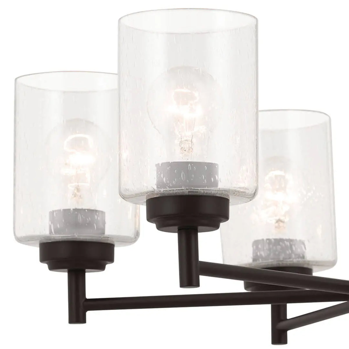 Winslow 26" 6-Light Chandelier, Olde Bronze Finish - Bees Lighting