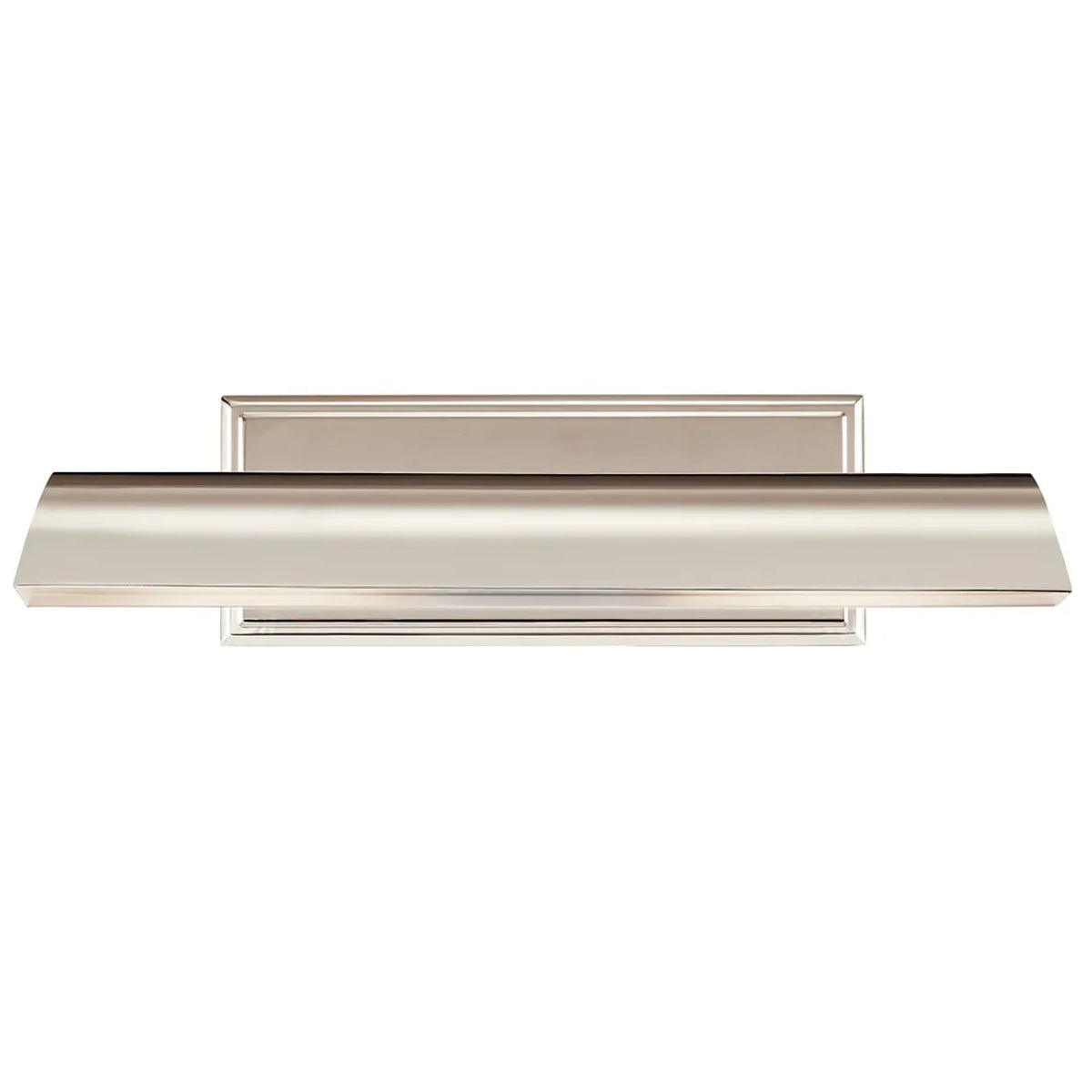 Carston 18" 2-Lights Picture Light, Polished Nickel Finish - Bees Lighting
