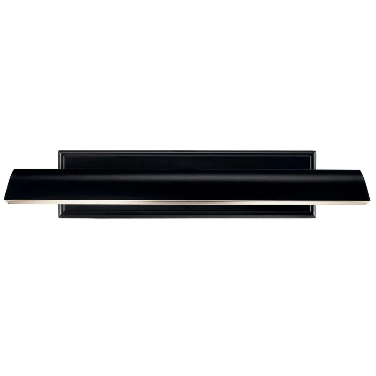 Carston 24" 2-Lights Picture Light, Black Finish - Bees Lighting