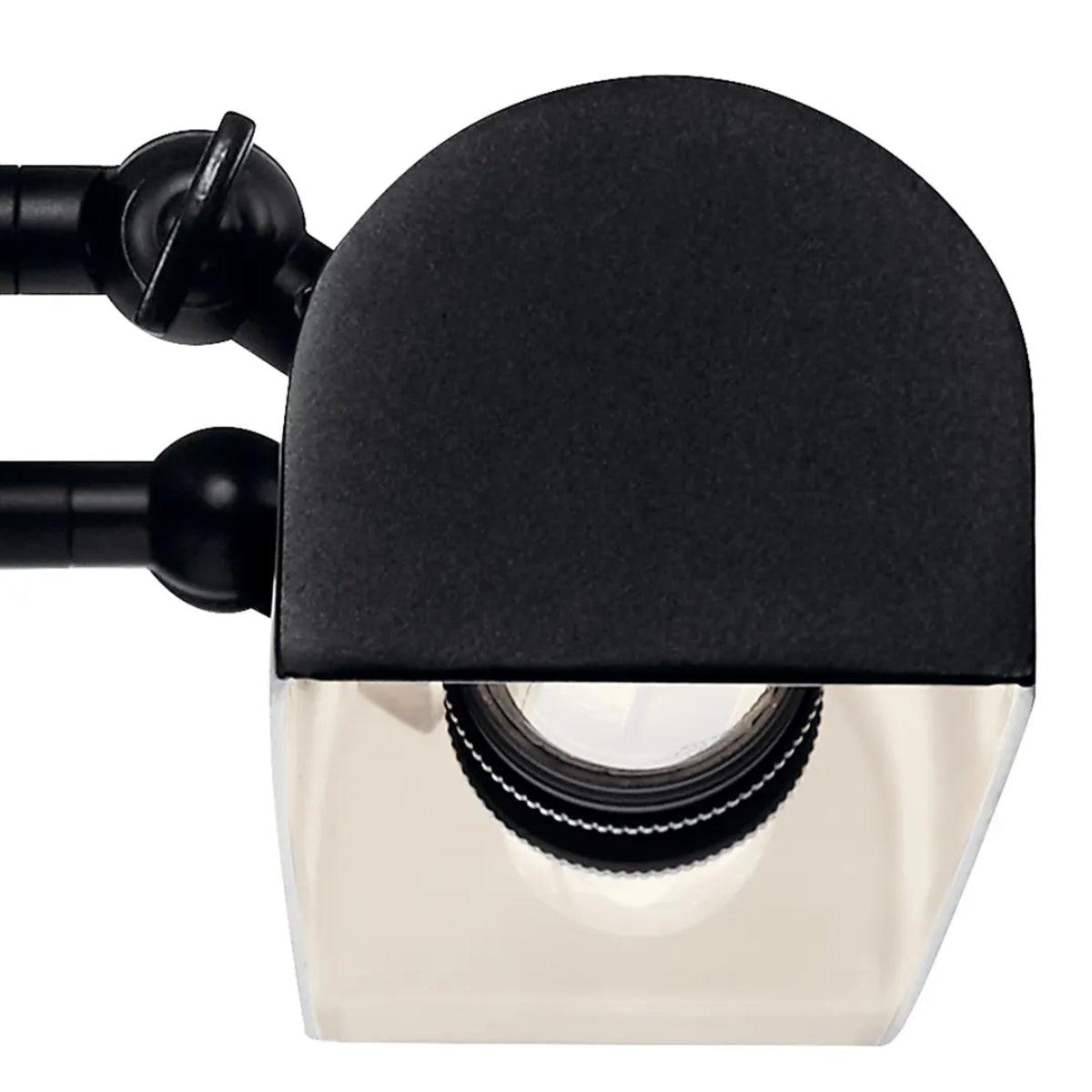 Carston 24" 2-Lights Picture Light, Black Finish - Bees Lighting