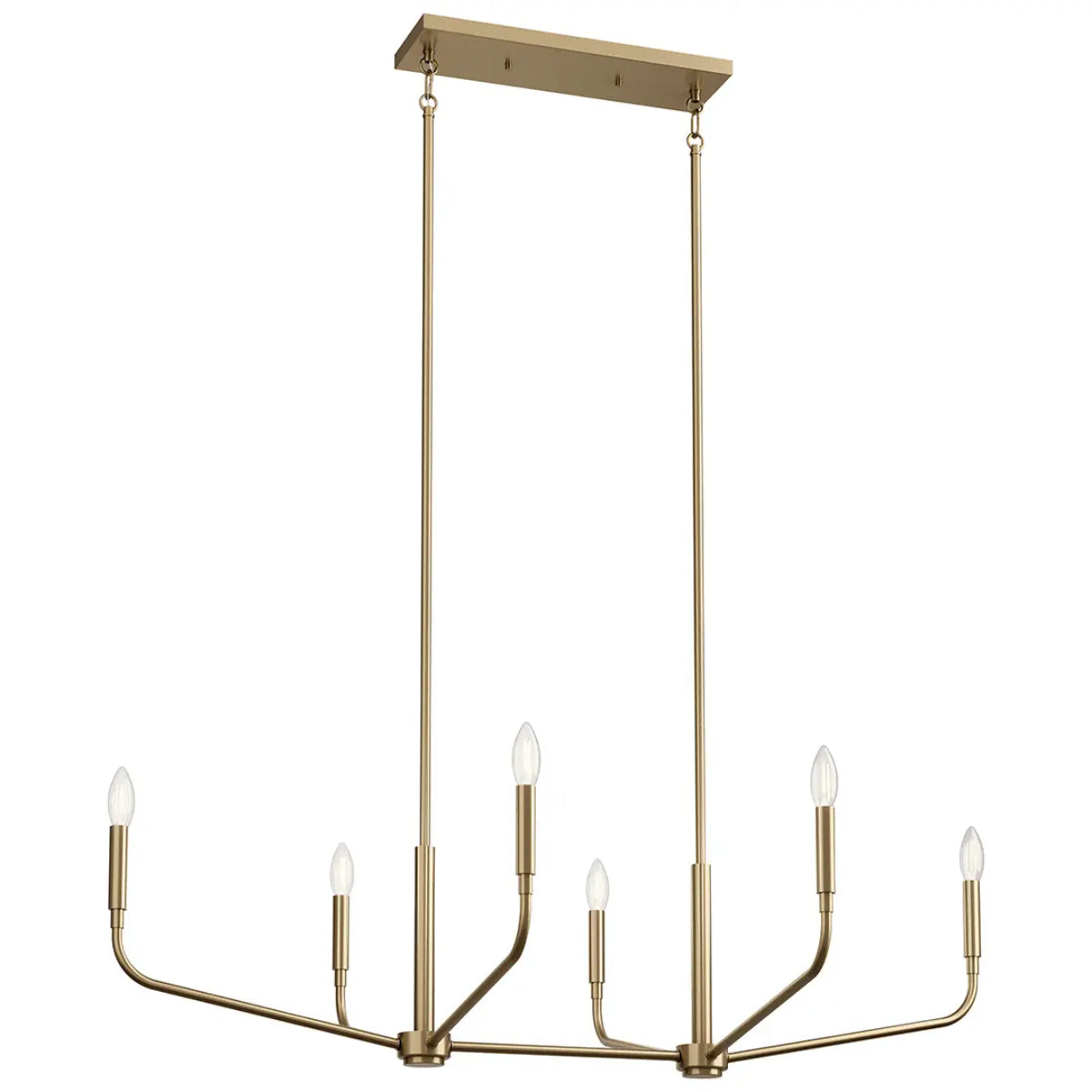 Madden 45" Linear Chandelier - Bees Lighting