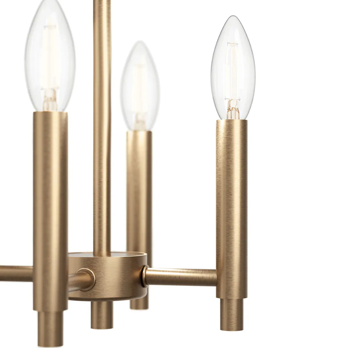 Madden 16" 4-Light Pendant Light, Champagne Bronze Finish - Bees Lighting