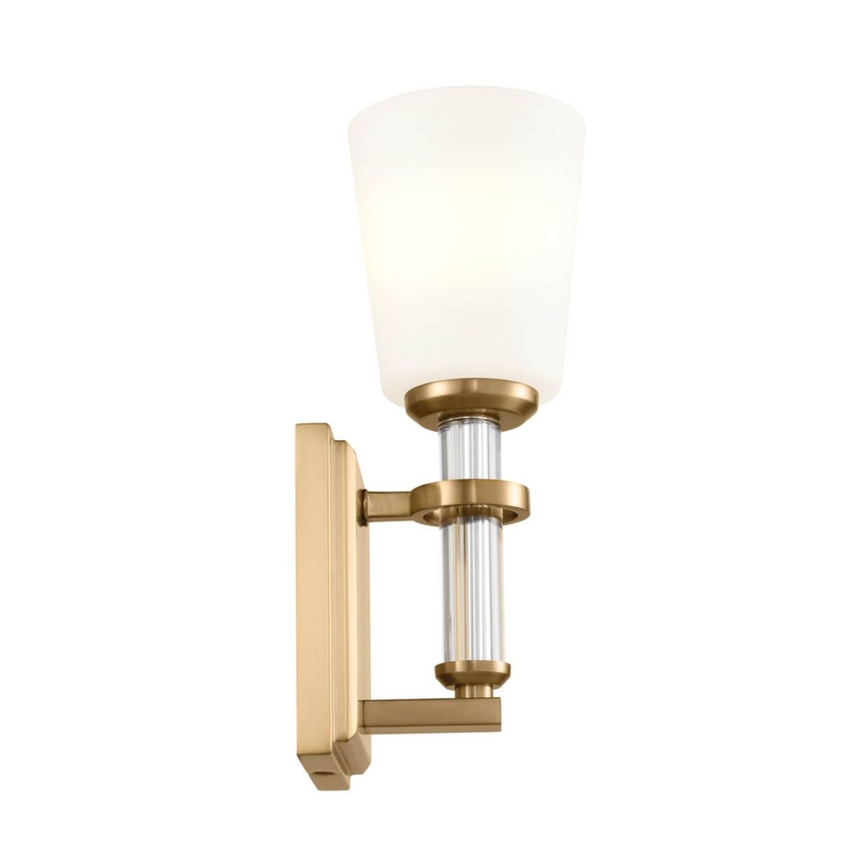 Rosalind 13 in. Armed Sconce Brushed Brass finish - Bees Lighting