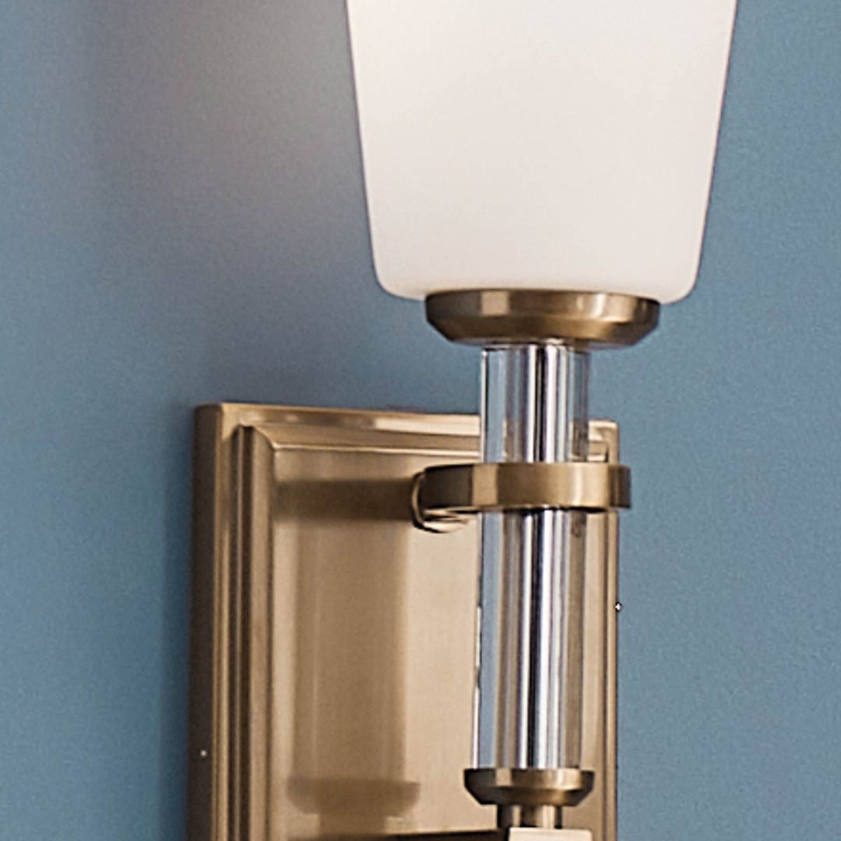 Rosalind 13 in. Armed Sconce Brushed Brass finish - Bees Lighting