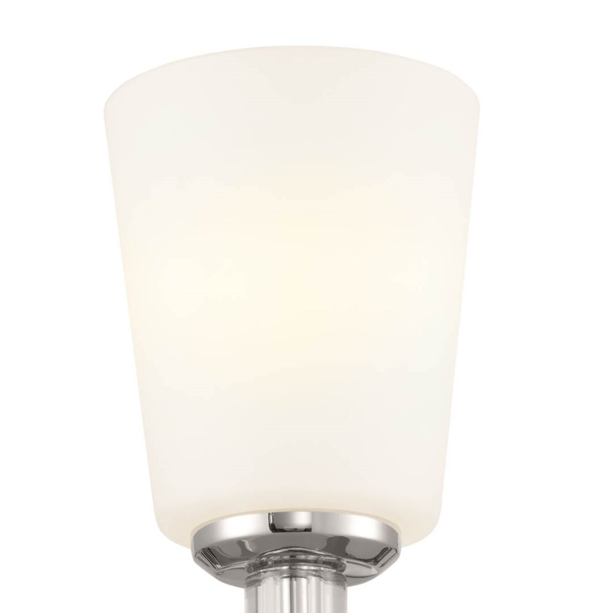 Rosalind 13 in. Armed Sconce Polished Nickel finish - Bees Lighting