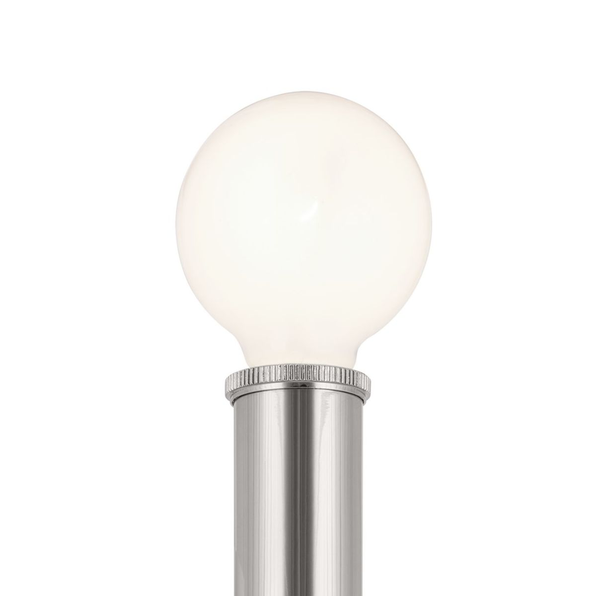 Torche 10 in. 2 Lights Wall Light Polished Nickel Finish - Bees Lighting