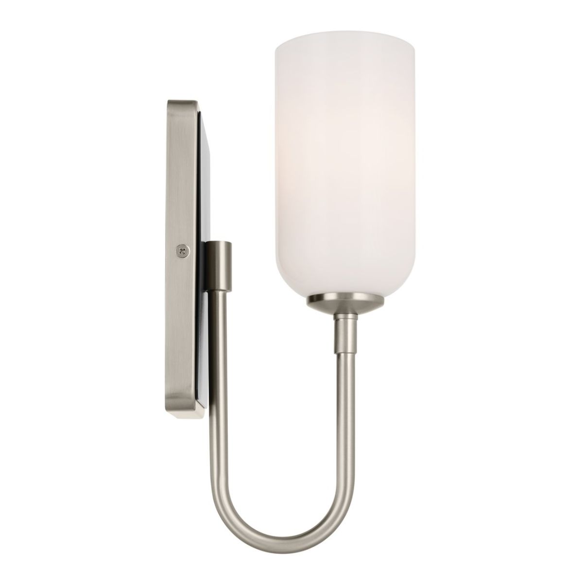 Solia 14 in. Armed Sconce Brushed Nickel Finish - Bees Lighting