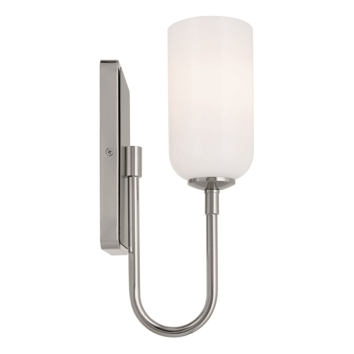 Solia 14 in. Armed Sconce Polished Nickel Finish - Bees Lighting