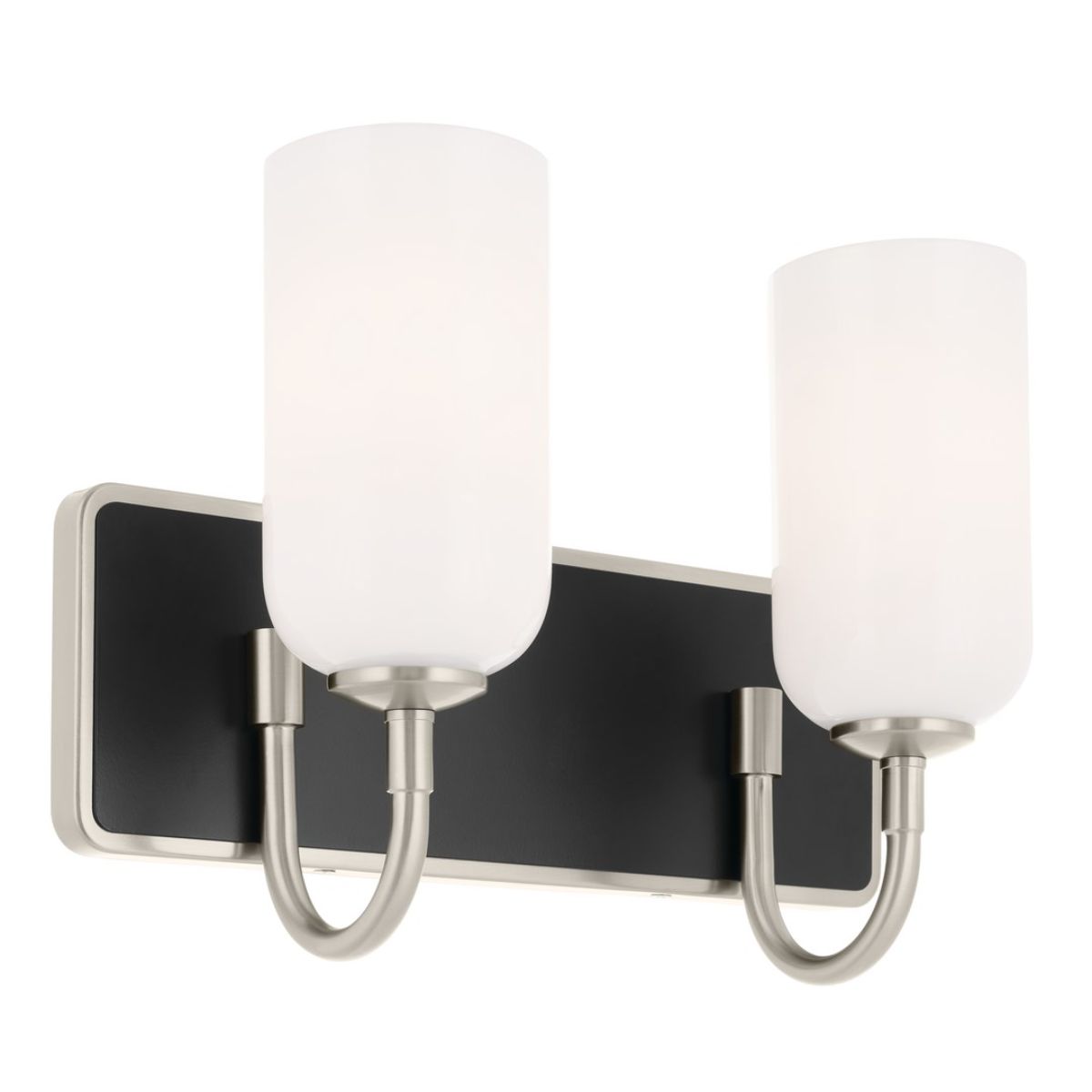 Solia 14 in. 2 Lights Vanity Light Brushed Nickel Finish - Bees Lighting