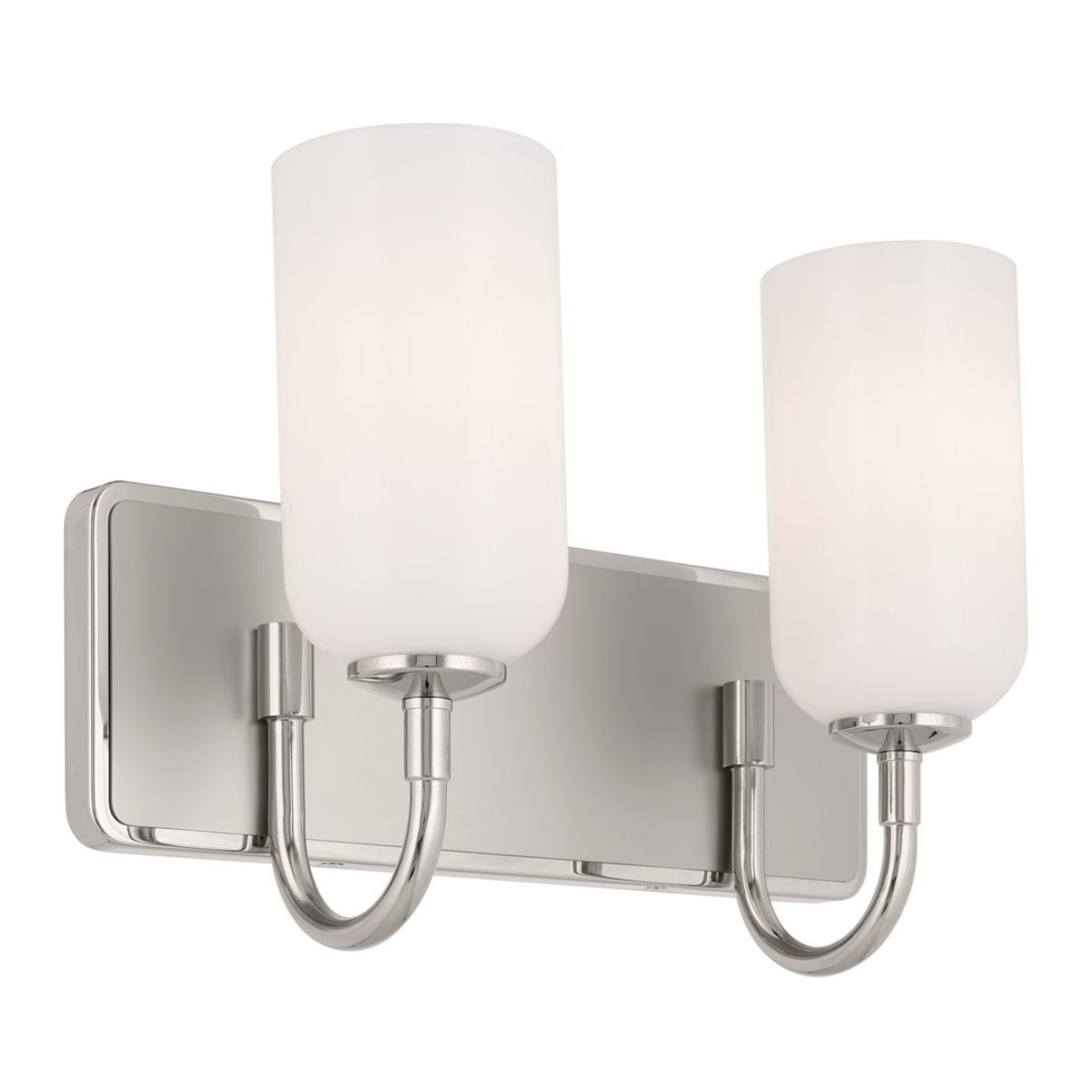 Solia 14 in. 2 Lights Vanity Light Polished Nickel Finish - Bees Lighting