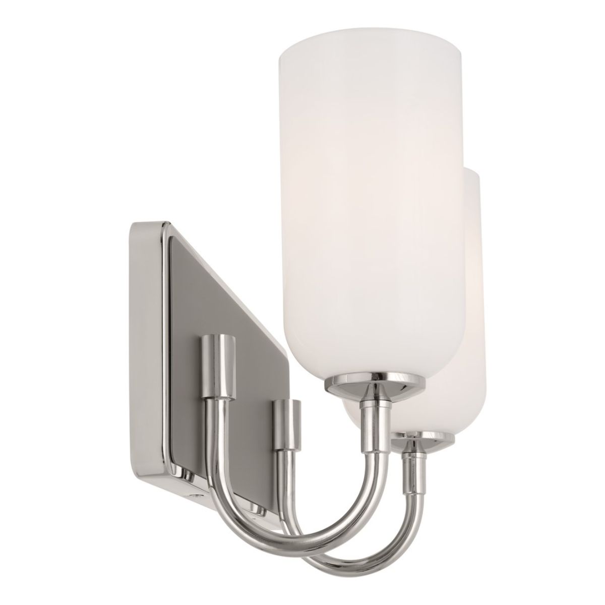 Solia 14 in. 2 Lights Vanity Light Polished Nickel Finish - Bees Lighting