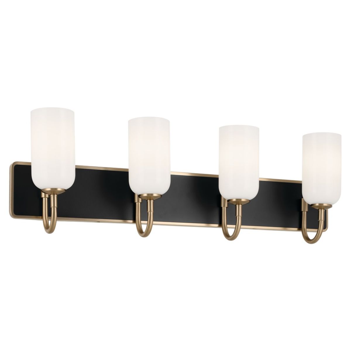 Solia 32 in. 4 Lights Vanity Light Champagne Bronze Finish - Bees Lighting