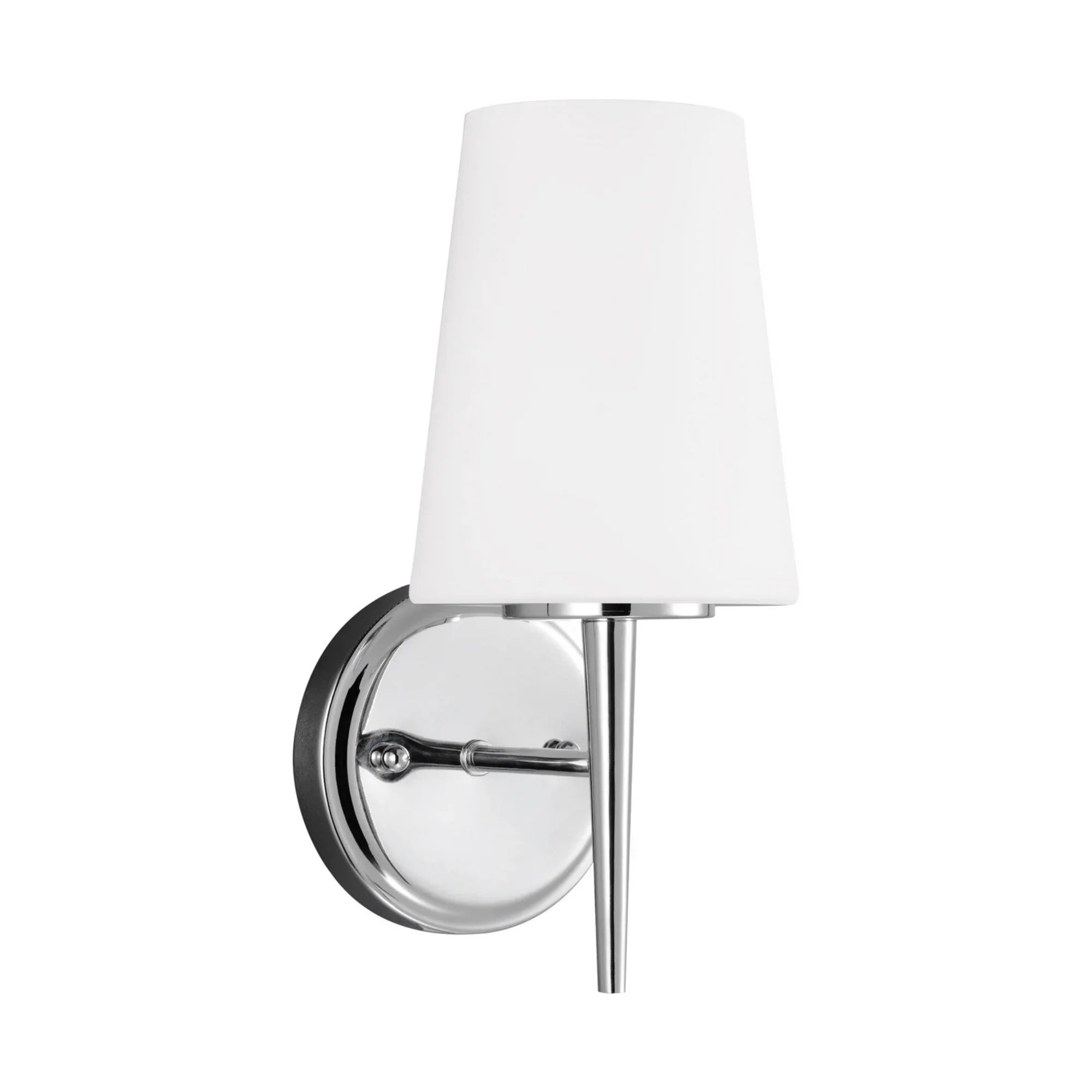 Driscoll 12" Bath Sconce, Chrome Finish - Bees Lighting