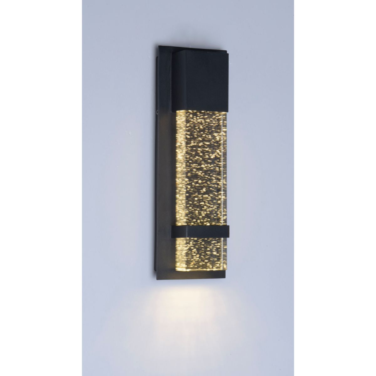 Cascade 5 in. LED Outdoor Wall Sconce 450 Lumens 3000K Black Finish