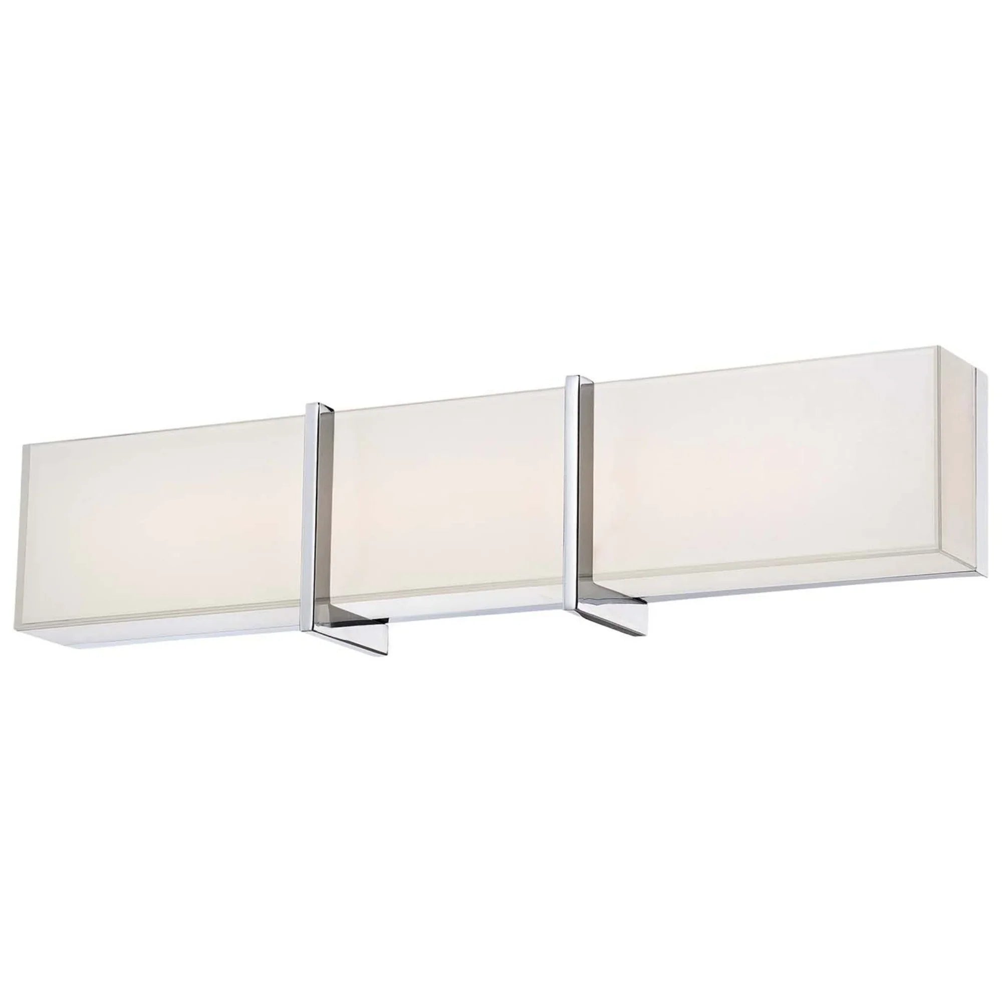 High Rise 24" LED Bathroom Vanity Light, Chrome Finish - Bees Lighting