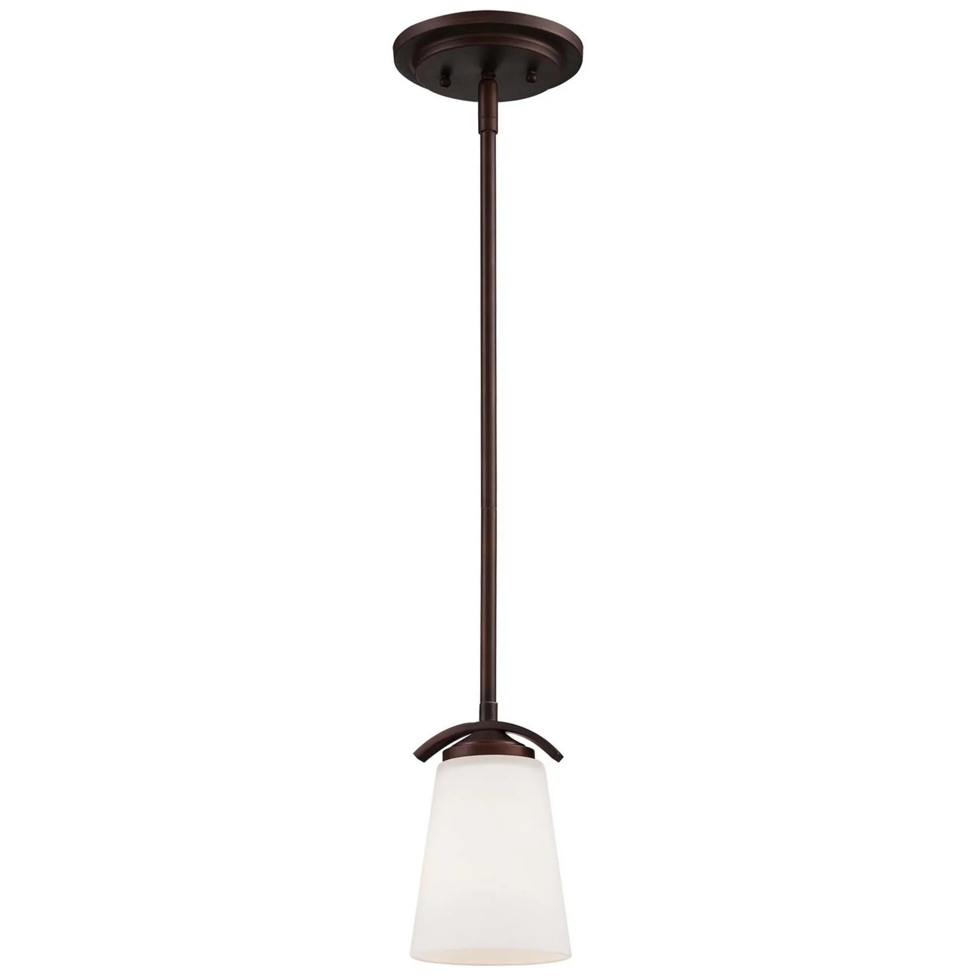 Overland Park 5" Mini Pendant, Vintage Bronze Finish - Bees Lighting