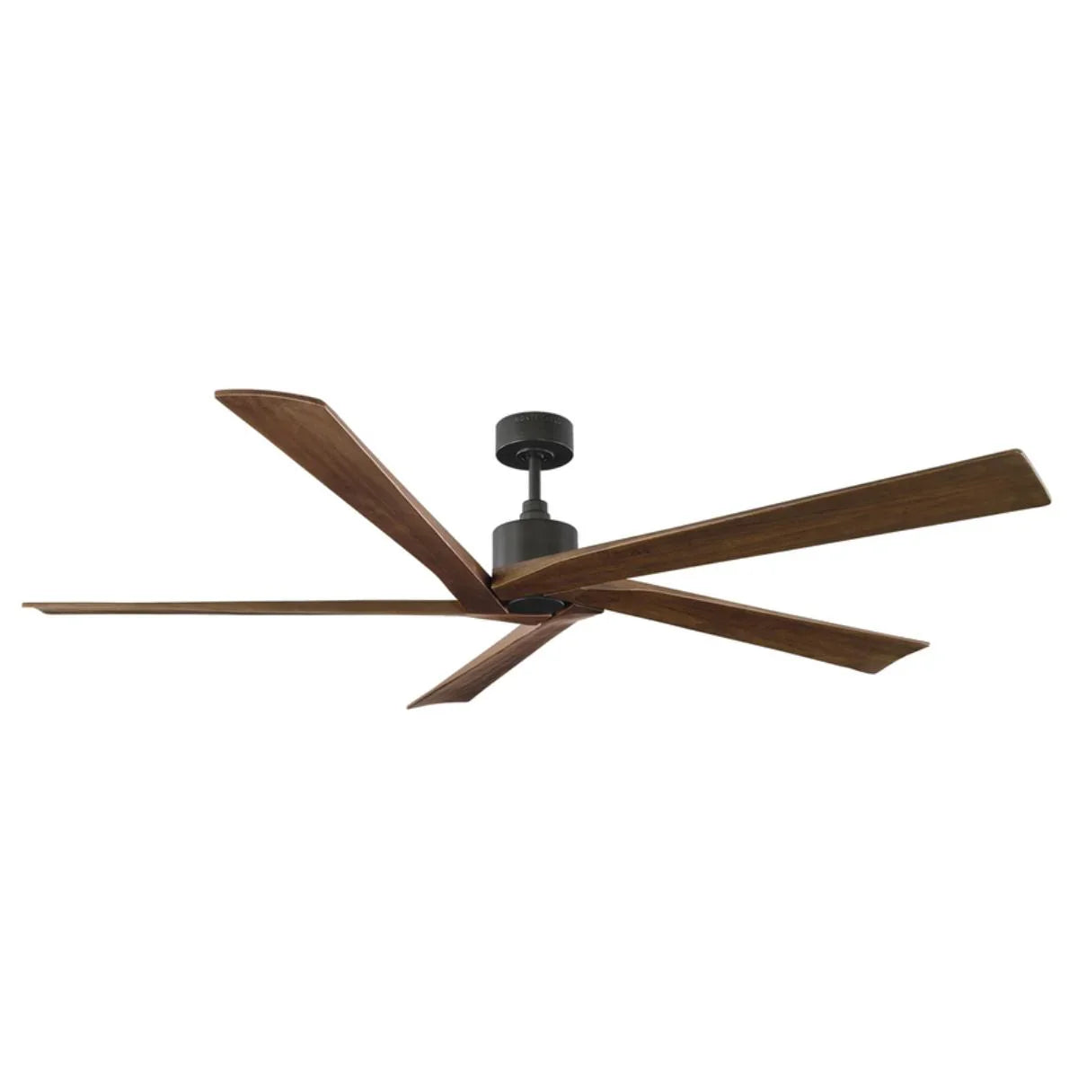 Aspen 70 Inch Aged Pewter Large Outdoor Ceiling Fan with Remote - Bees Lighting