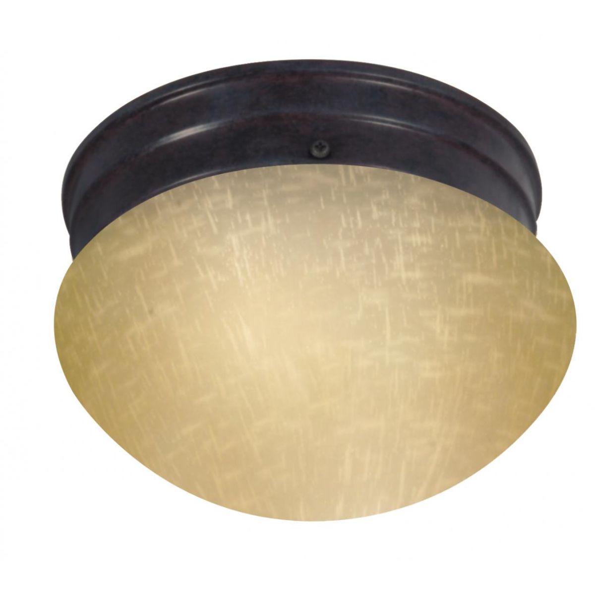 Ceiling Puff Light Bronze finish Frosted Glass - Bees Lighting