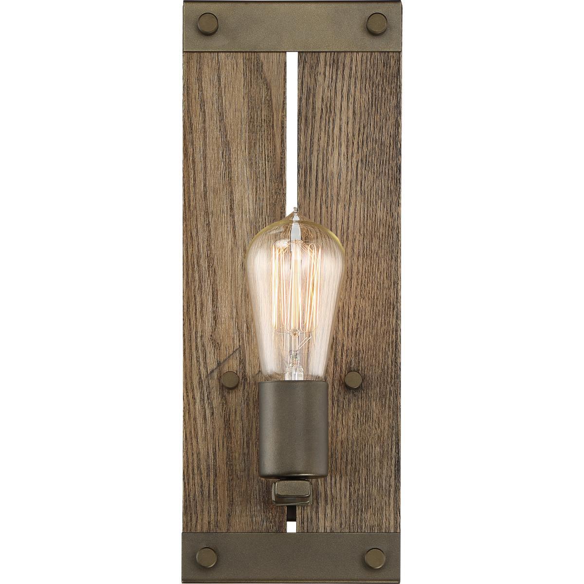 Winchester 13 In. Armed Sconce Bronze Finish