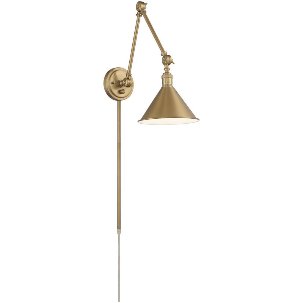 Delancey Plug In Swing Arm Wall Sconce